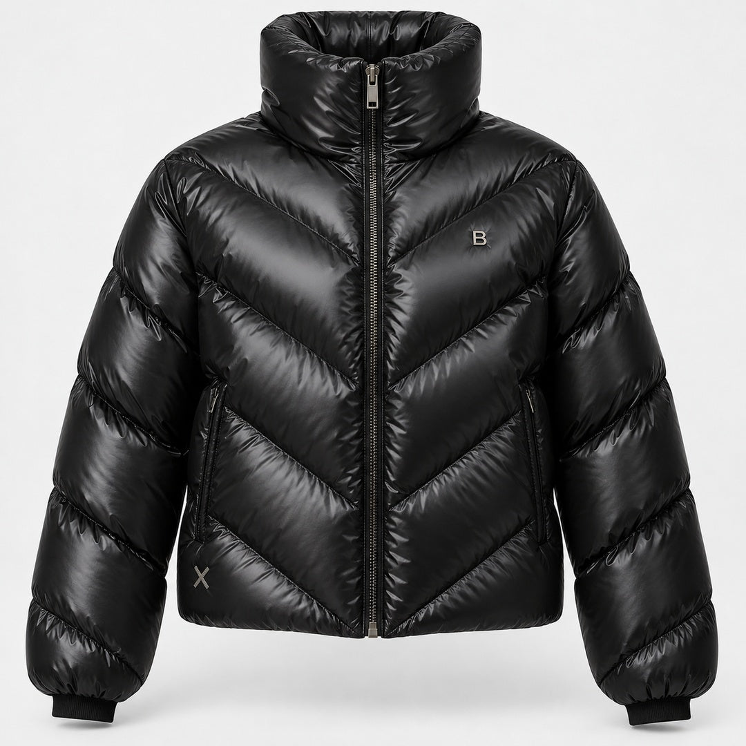 BIMOOX Zorven Winterjacke – Schwarz – Vorne