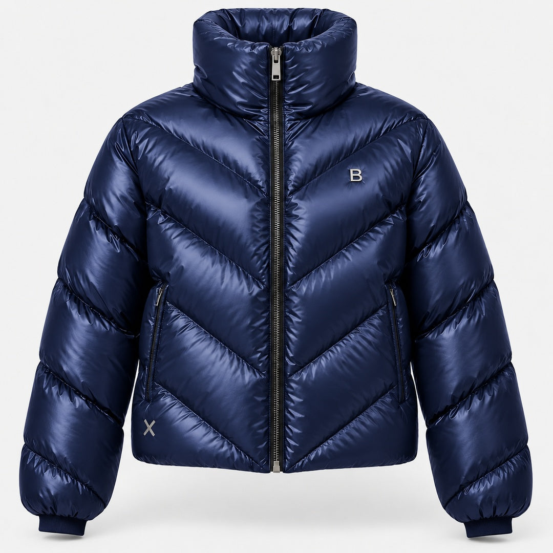 BIMOOX Zorven Winterjacke – Dunkelblau – Vorne