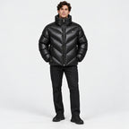 BIMOOX Zorven Winterjacke – Schwarz – Model-Mann