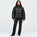 BIMOOX Zorven Winterjacke – Schwarz – Model-Frau