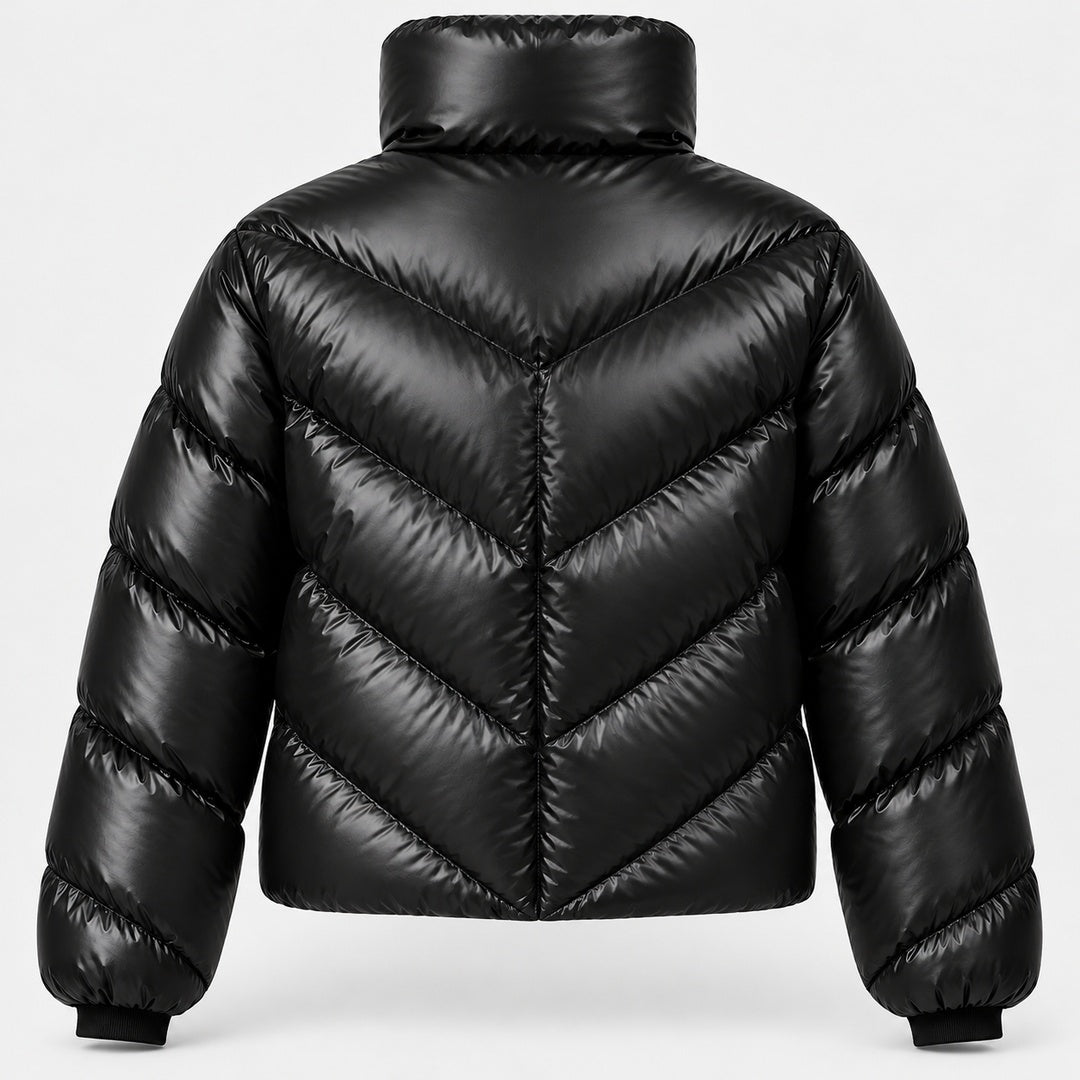 BIMOOX Zorven Winterjacke – Schwarz – Hinten