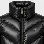 BIMOOX Zorven Winterjacke – Schwarz – Detail