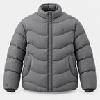 BIMOOX Novessa Winterjacke – Grau – Vorne
