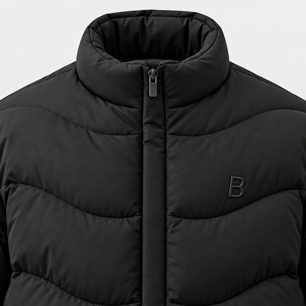 BIMOOX Novessa Winterjacke – Schwarz – Detail
