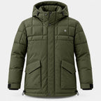 BIMOOX Torvian Winterjacke – Oliv – Vorne