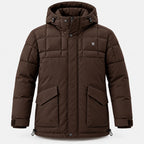 BIMOOX Torvian Winterjacke – Braun – Vorne