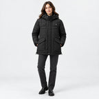 BIMOOX Torvian Winterjacke – Schwarz – Model-Frau