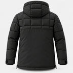 BIMOOX Torvian Winterjacke – Schwarz – Hinten