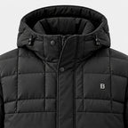 BIMOOX Torvian Winterjacke – Schwarz – Detail