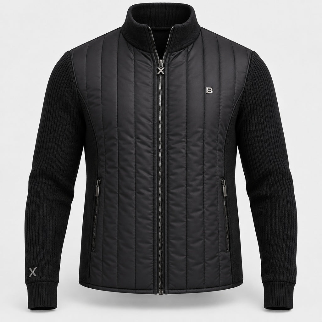 BIMOOX Verdanis Winterjacke – Schwarz – Vorne