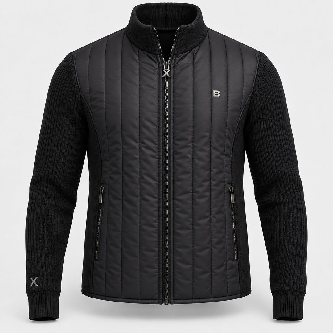 BIMOOX Verdanis Winterjacke – Schwarz – Vorne