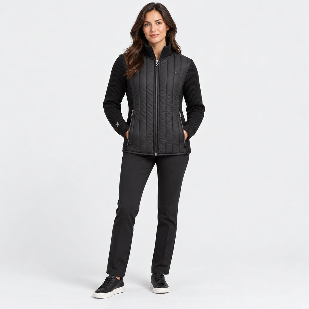 BIMOOX Verdanis Winterjacke – Schwarz – Model-Frau