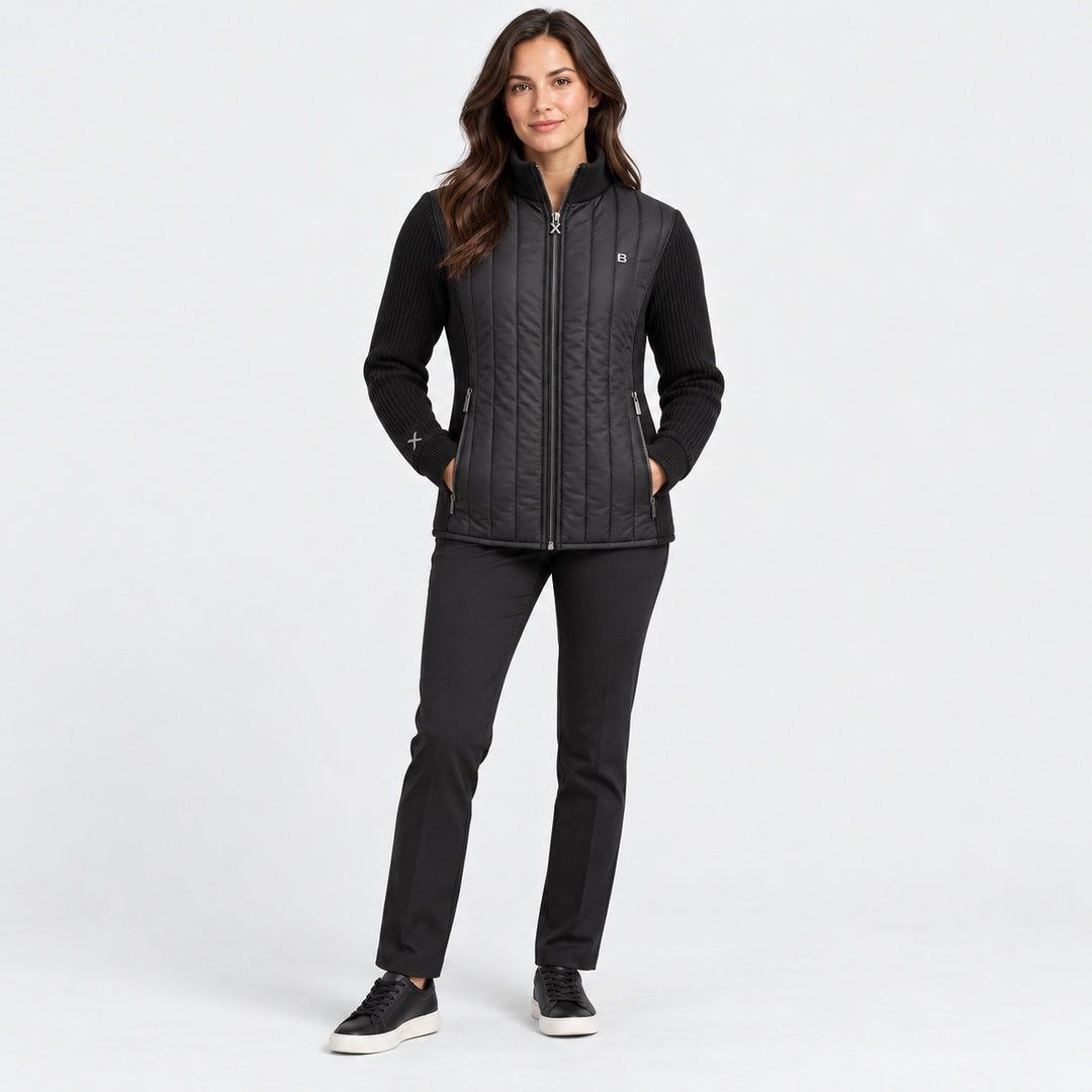 BIMOOX Verdanis Winterjacke – Schwarz – Model-Frau