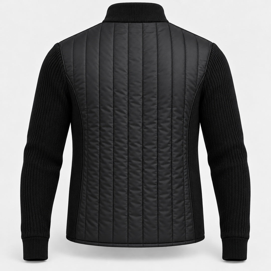 BIMOOX Verdanis Winterjacke – Schwarz – Hinten