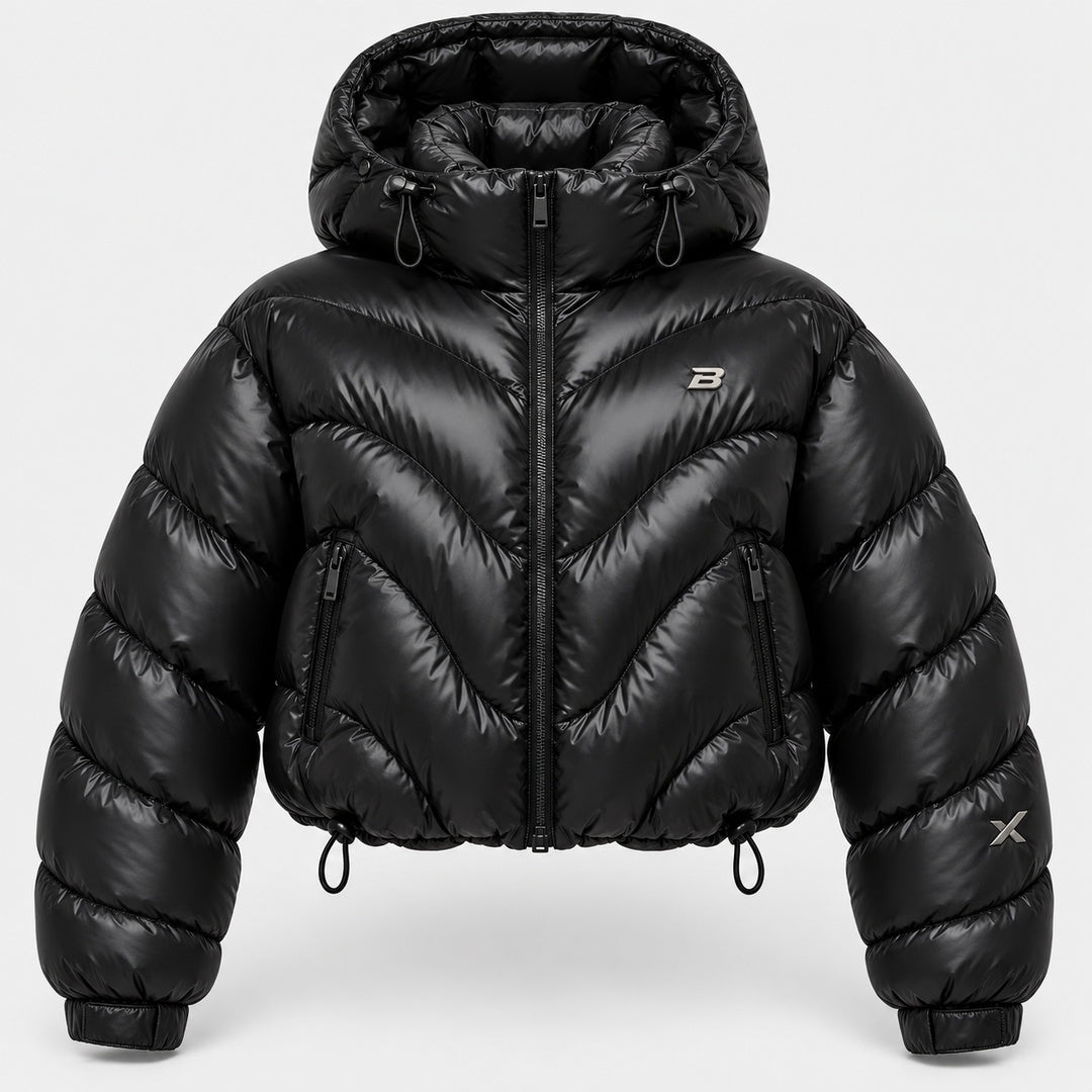 BIMOOX Aurvella Winterjacke – Schwarz – Vorne