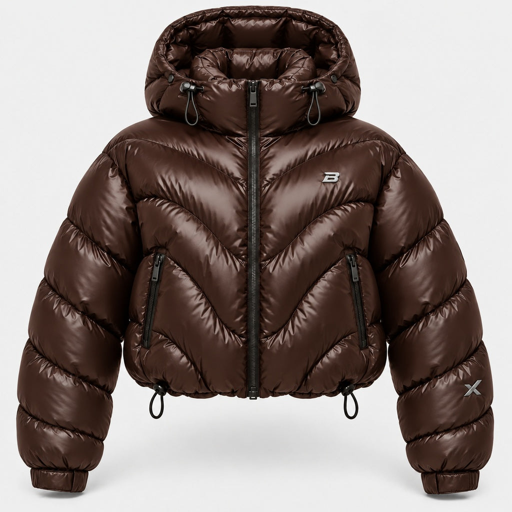 BIMOOX Aurvella Winterjacke – Braun – Vorne