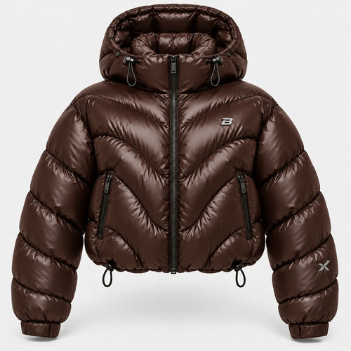 BIMOOX Aurvella Winterjacke – Braun – Vorne
