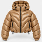 BIMOOX Aurvella Winterjacke – Camel – Vorne
