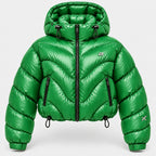 BIMOOX Aurvella Winterjacke – Grün – Vorne