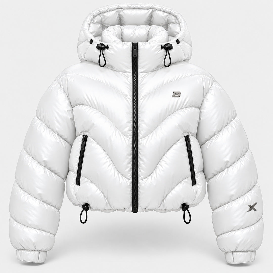 BIMOOX Aurvella Winterjacke – Weiß – Vorne