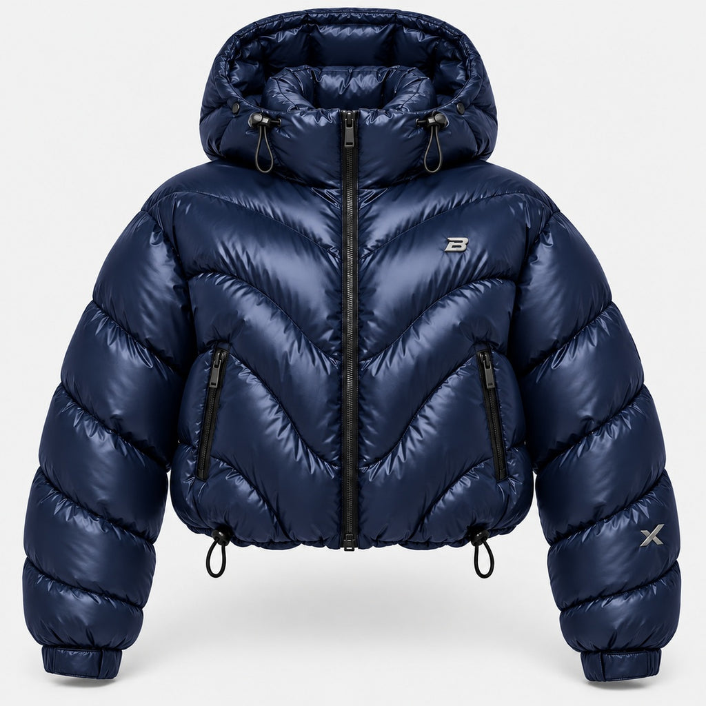 BIMOOX Aurvella Winterjacke – Dunkelblau – Vorne
