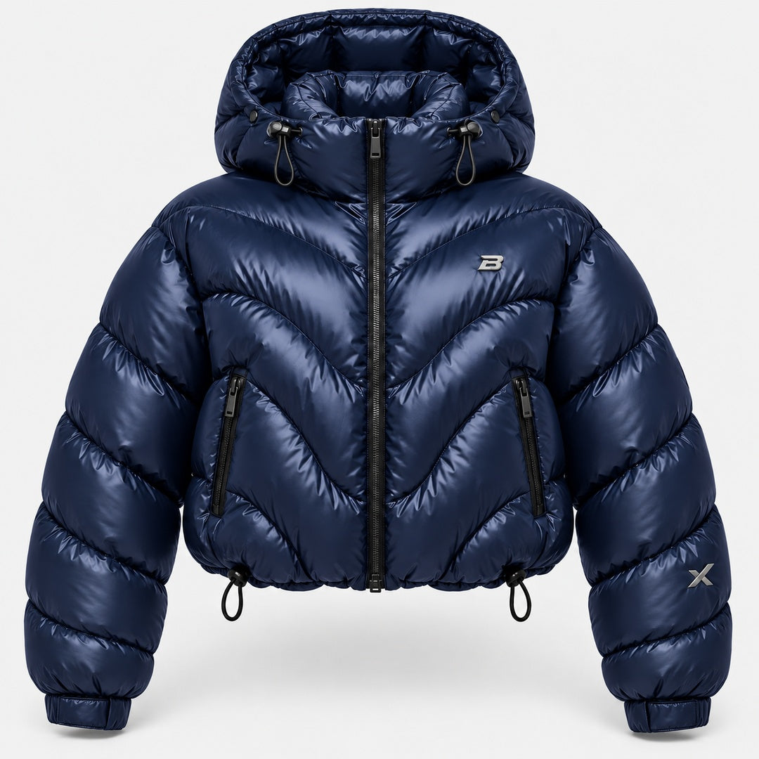 BIMOOX Aurvella Winterjacke – Dunkelblau – Vorne