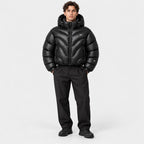 BIMOOX Aurvella Winterjacke – Schwarz – Model-Mann