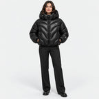 BIMOOX Aurvella Winterjacke – Schwarz – Model-Frau