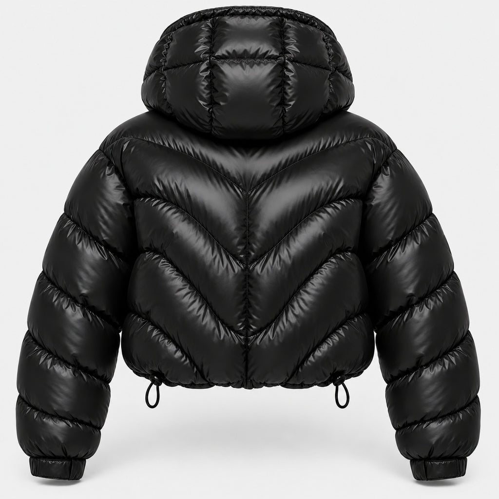 BIMOOX Aurvella Winterjacke – Schwarz – Hinten