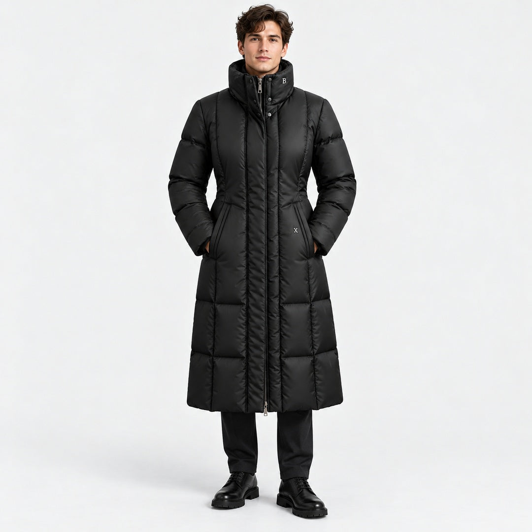 BIMOOX Seravyn Winterjacke – Schwarz – Model-Mann