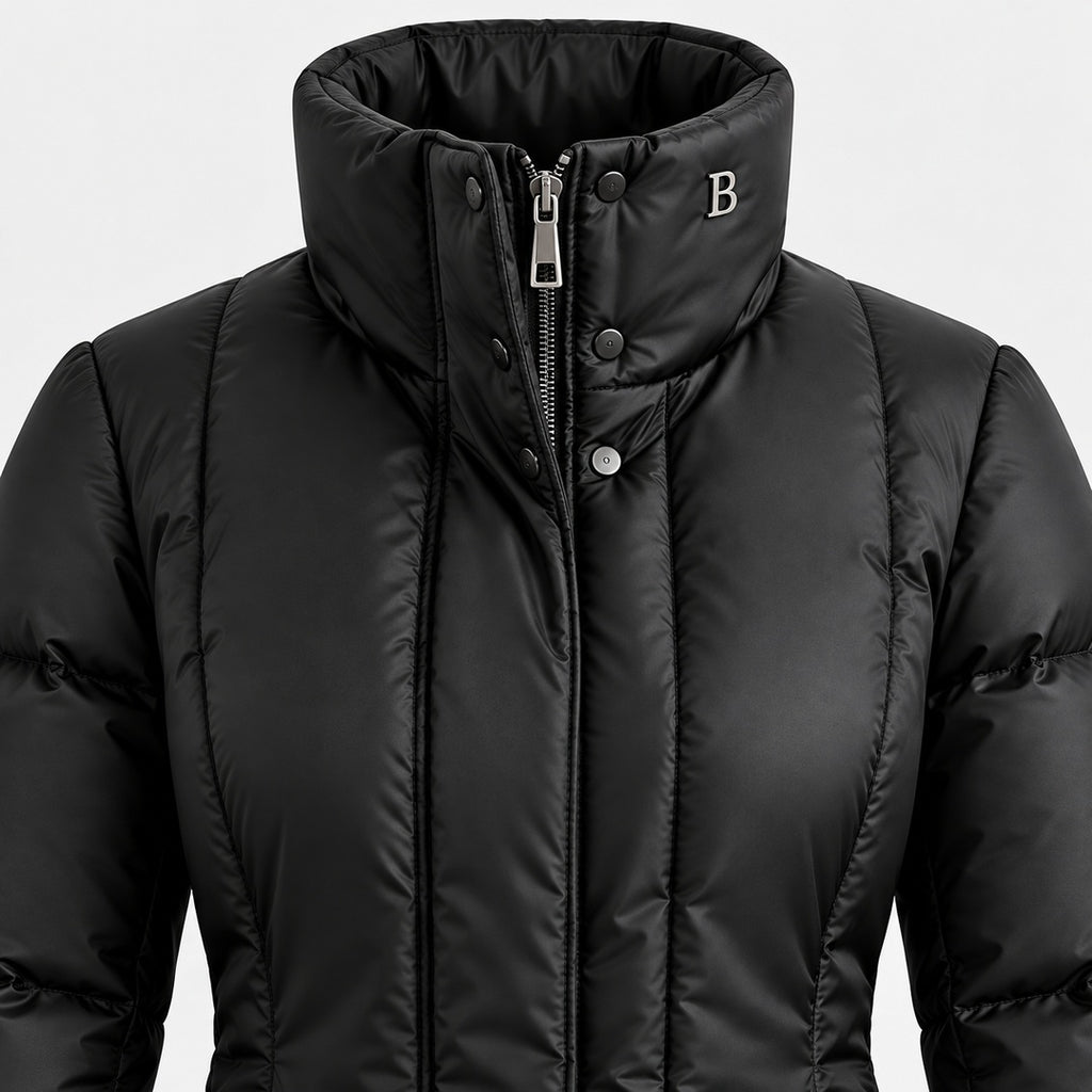 BIMOOX Seravyn Winterjacke – Schwarz – Detail