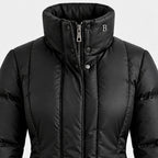 BIMOOX Seravyn Winterjacke – Schwarz – Detail