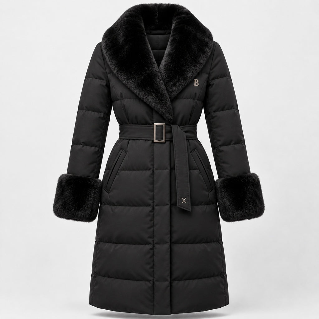 BIMOOX Valtessa Winterjacke – Schwarz – Vorne