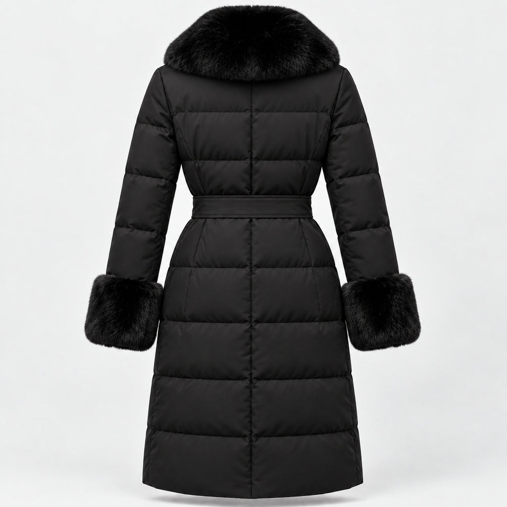 BIMOOX Valtessa Winterjacke – Schwarz – Hinten