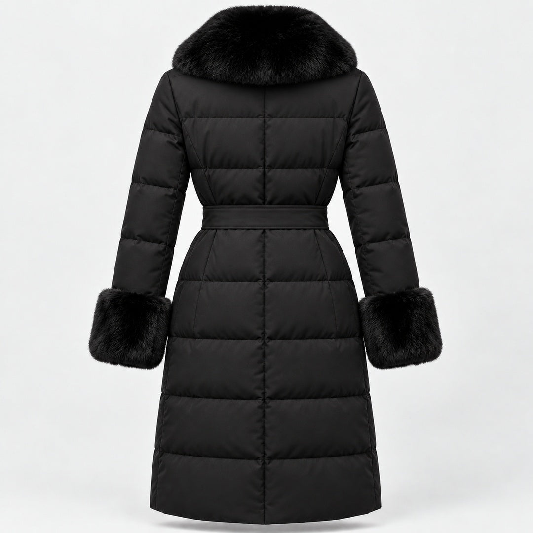 BIMOOX Valtessa Winterjacke – Schwarz – Hinten