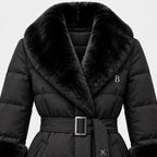 BIMOOX Valtessa Winterjacke – Schwarz – Detail
