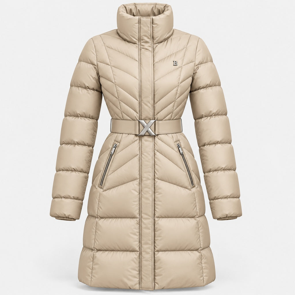 BIMOOX Lorvane Winterjacke – Beige – Vorne
