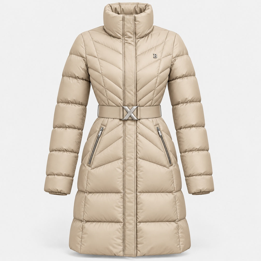 BIMOOX Lorvane Winterjacke – Beige – Vorne