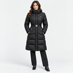 BIMOOX Lorvane Winterjacke – Schwarz – Model-Frau