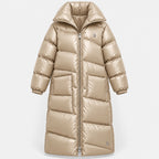 BIMOOX Evorra Winterjacke – Beige – Vorne