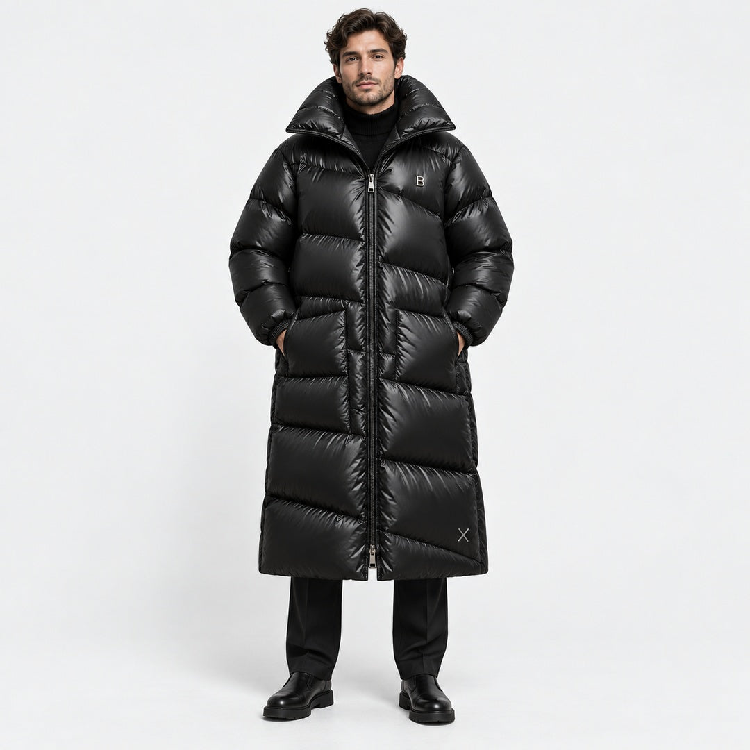 BIMOOX Evorra Winterjacke – Schwarz – Model-Mann