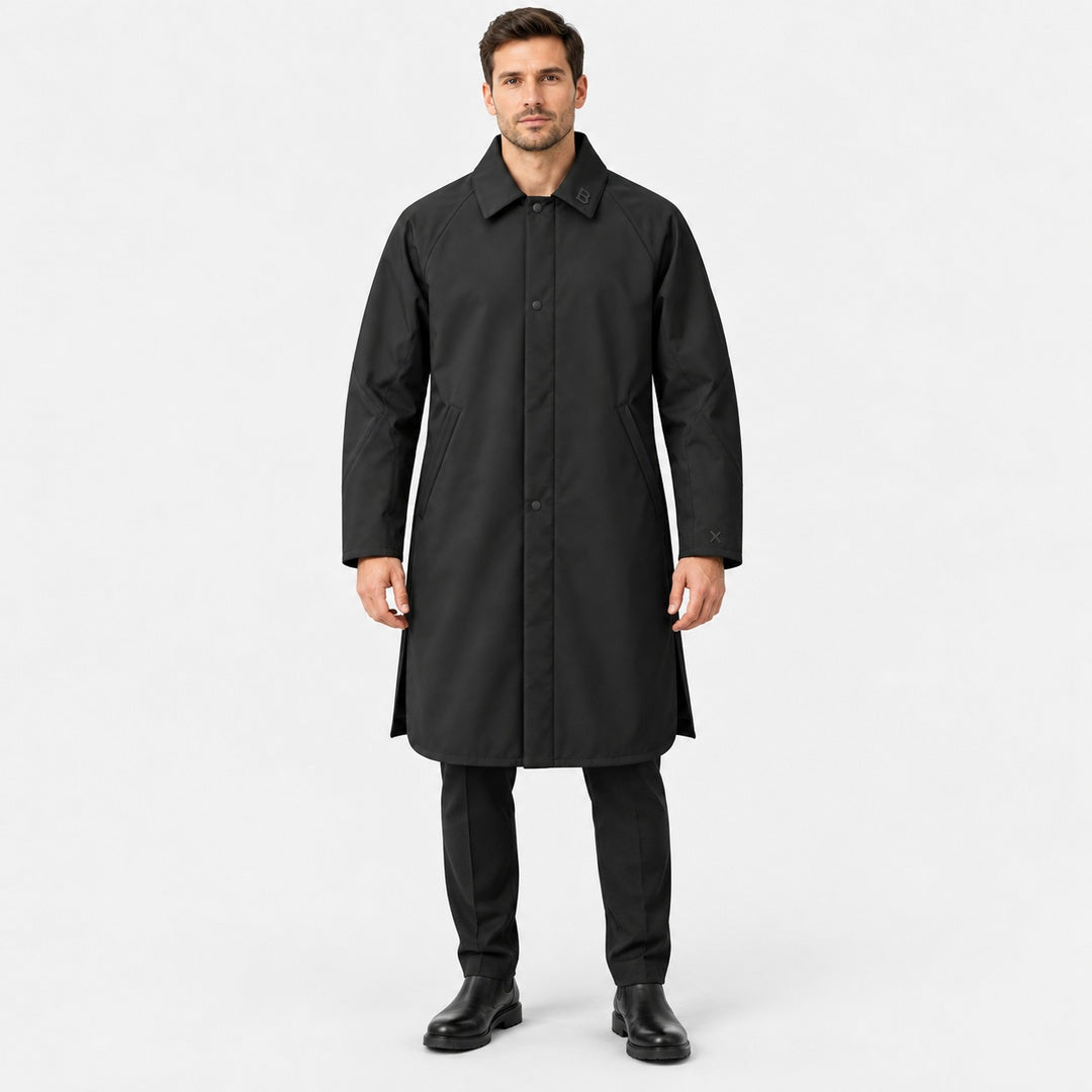 BIMOOX Avorine Winterjacke – Schwarz – Model-Mann