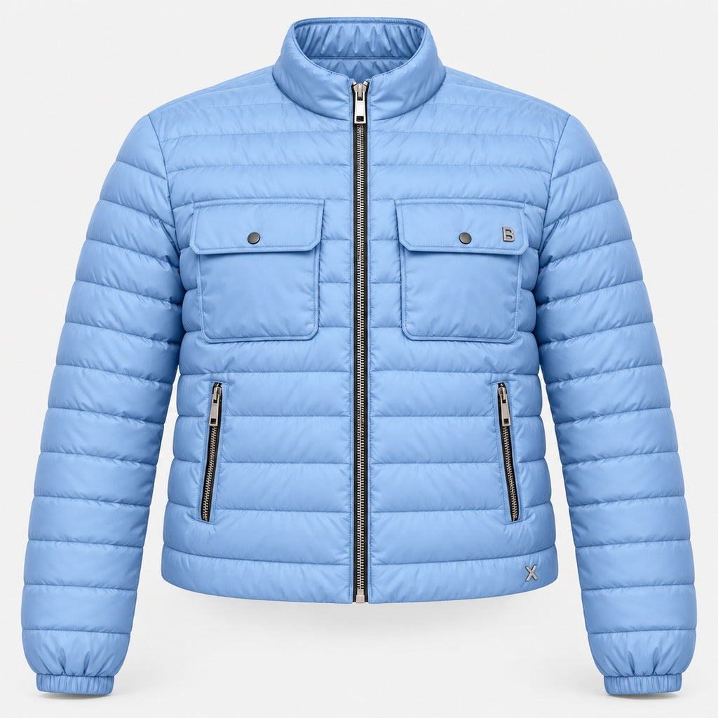 BIMOOX Livaryn Winterjacke – Hellblau – Vorne