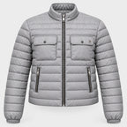 BIMOOX Livaryn Winterjacke – Hellgrau – Vorne