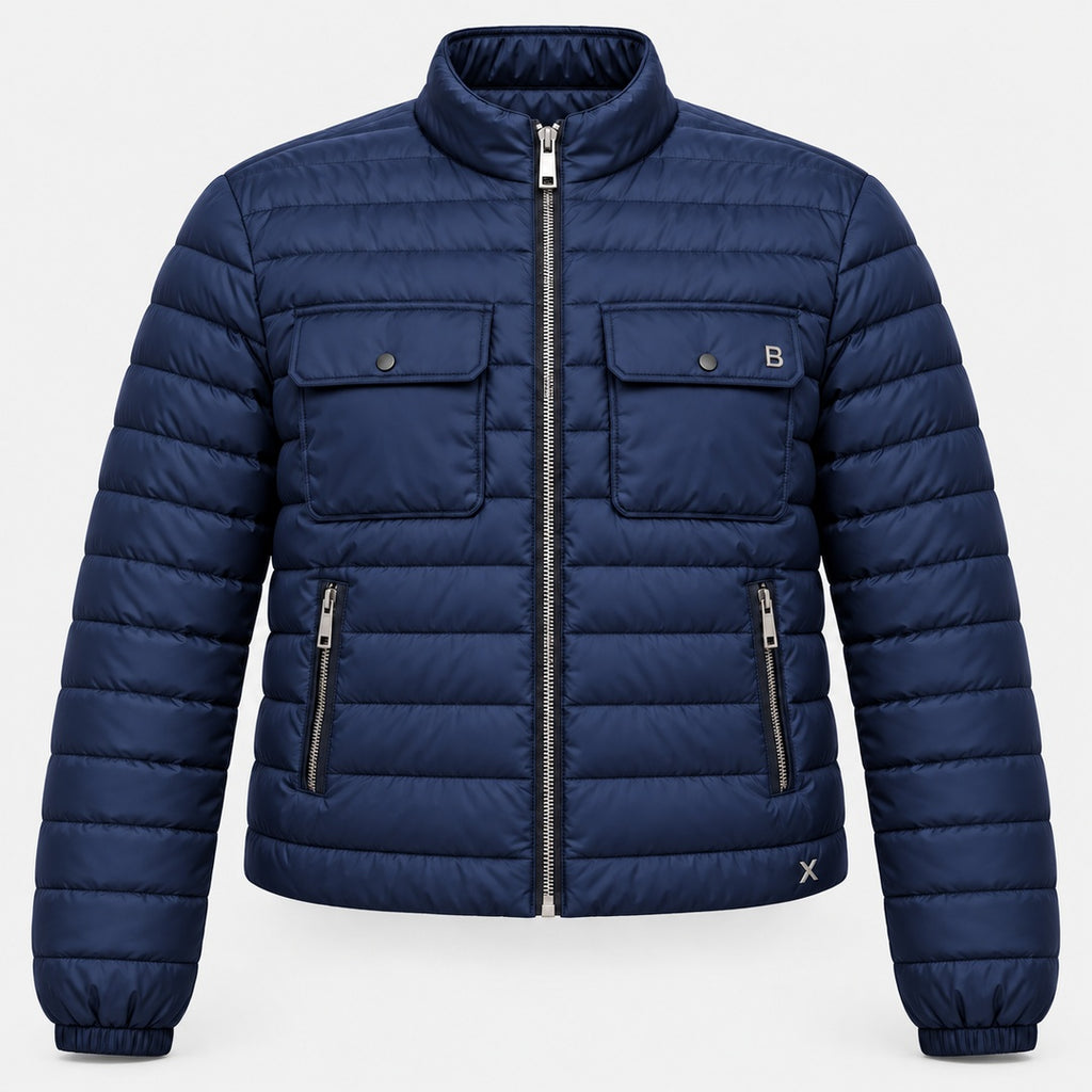 BIMOOX Livaryn Winterjacke – Dunkelblau – Vorne