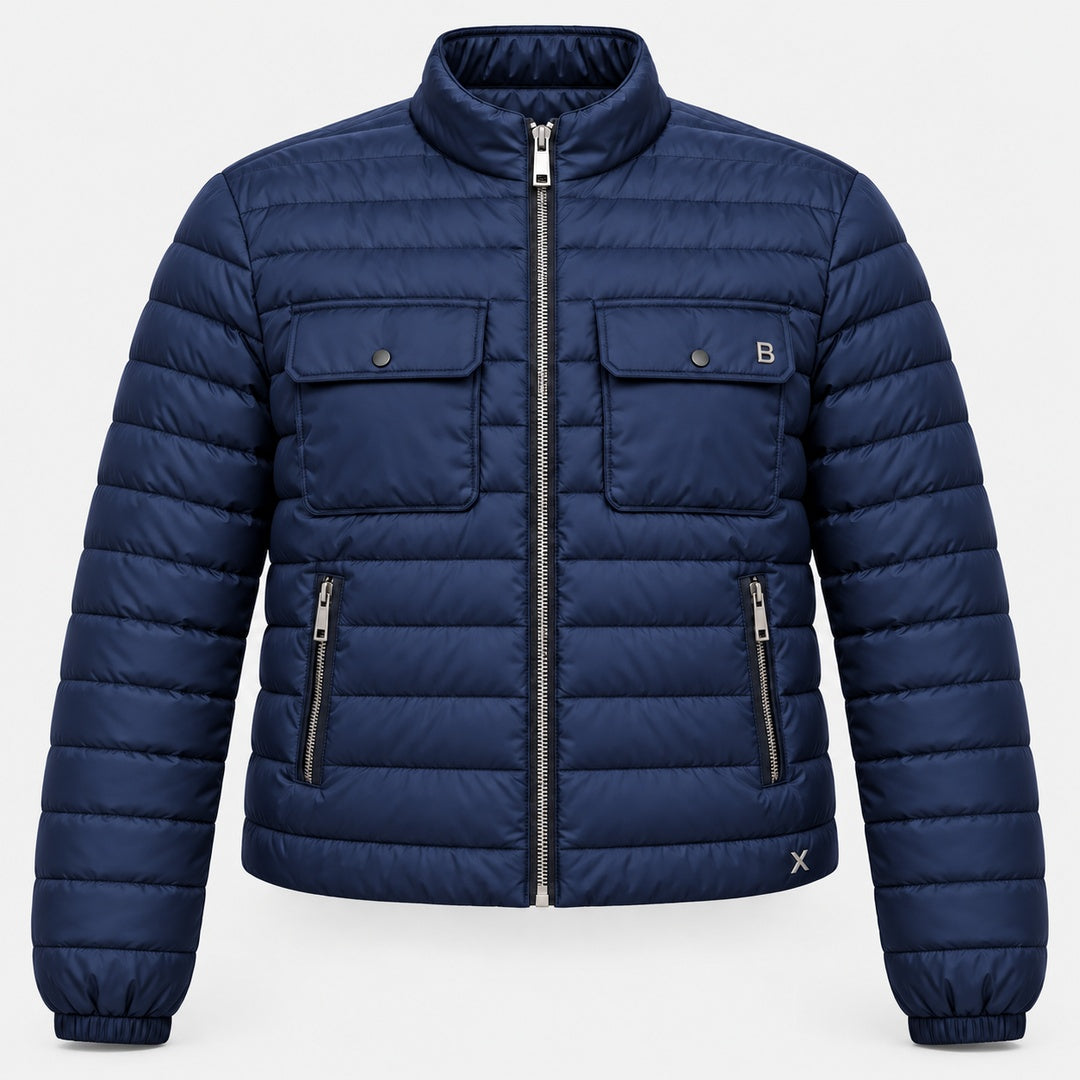 BIMOOX Livaryn Winterjacke – Dunkelblau – Vorne