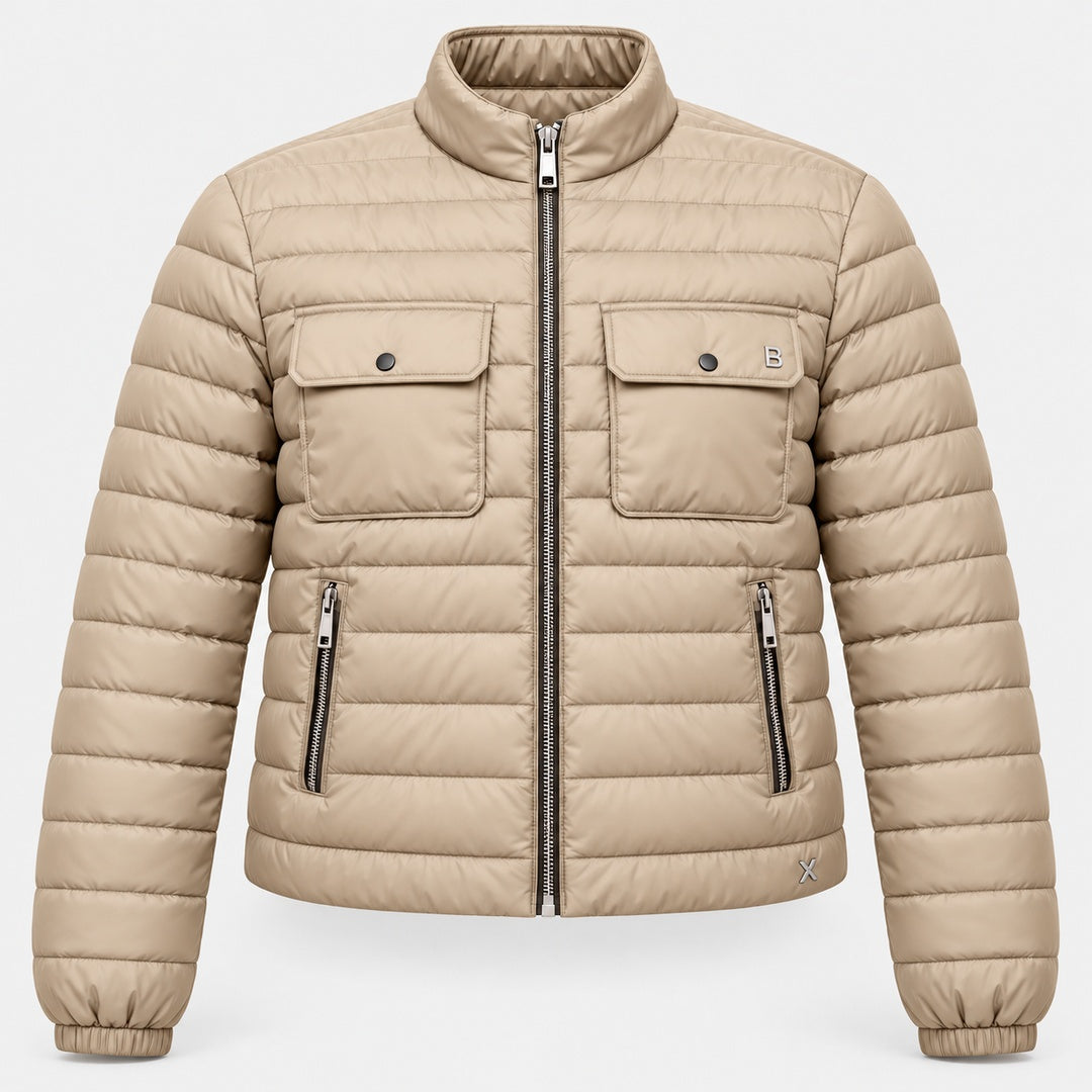 BIMOOX Livaryn Winterjacke – Beige – Vorne