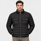 BIMOOX Livaryn Winterjacke – Schwarz – Model-Mann