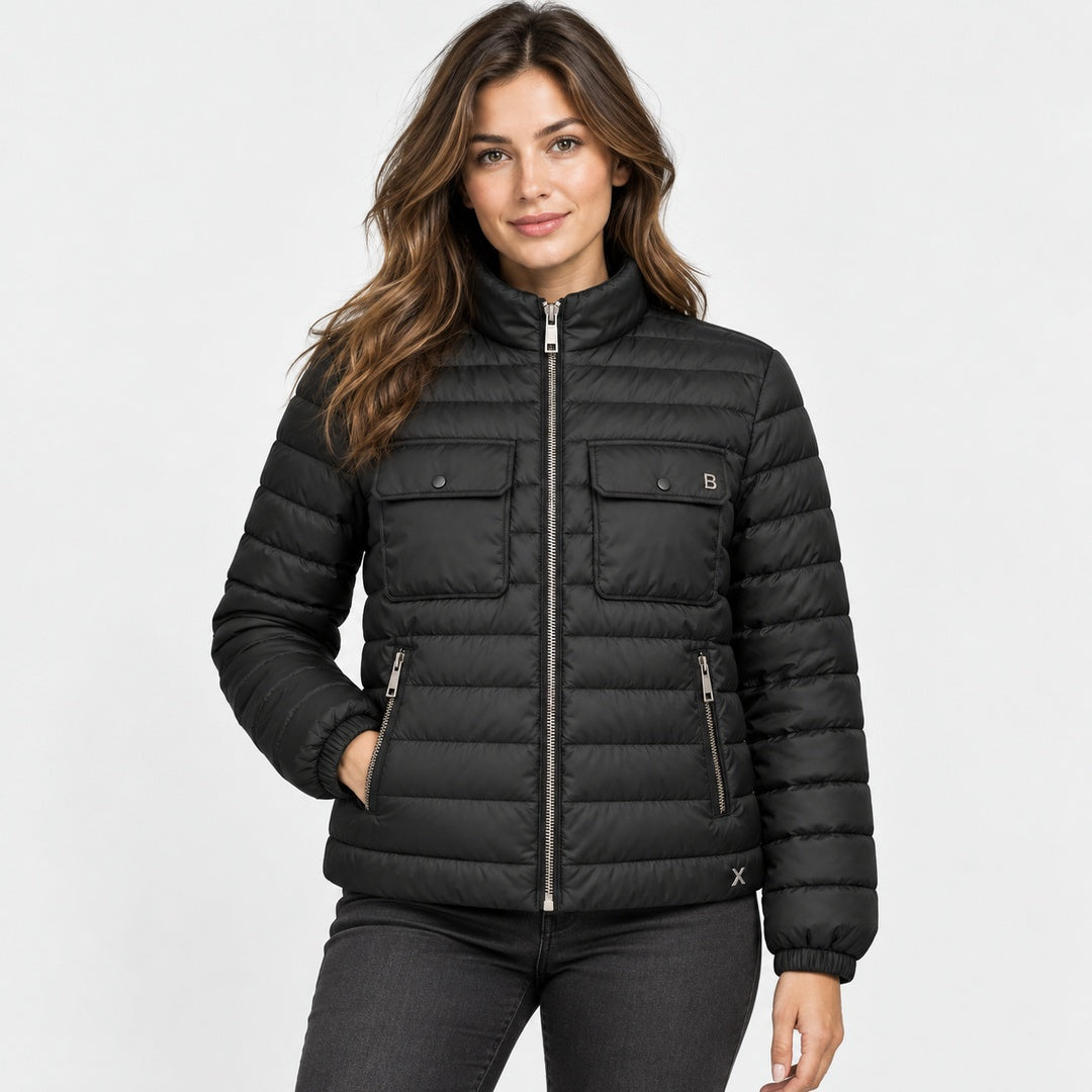 BIMOOX Livaryn Winterjacke – Schwarz – Model-Frau