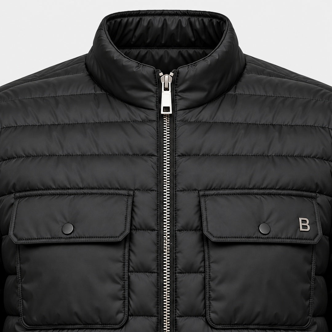 BIMOOX Livaryn Winterjacke – Schwarz – Detail